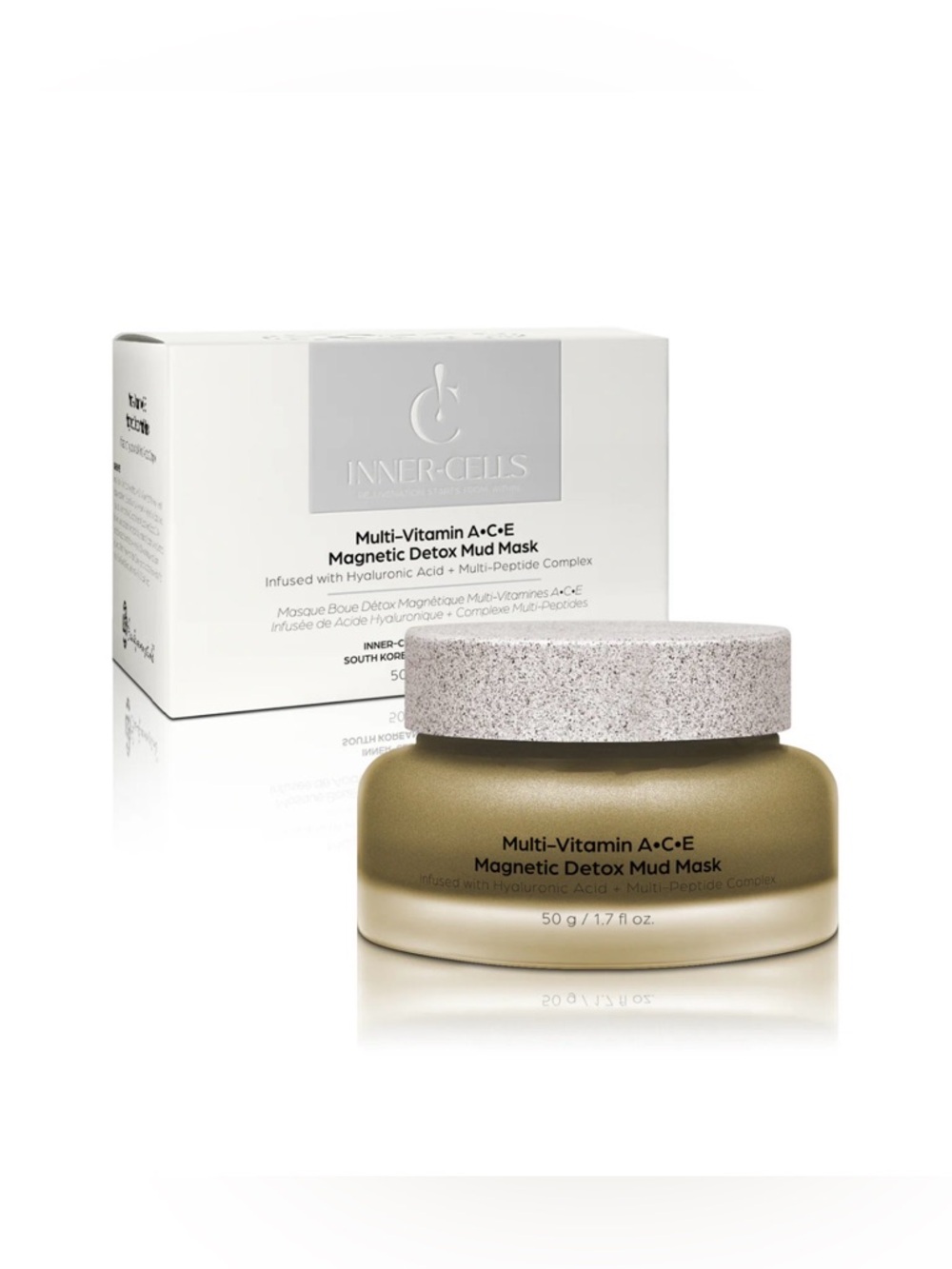 NIB✨ Inner Cells Multi-Vitamin A•C•E
Magnetic Detox Mud Mask